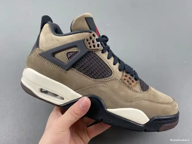 MaikeSneakers AJ4-882335 4 Brown x TS Scott Air Retro Travis Jordan 0605